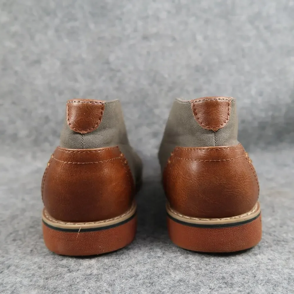 Report Shoes Kids Boys 3 Chukka Boot Casual Dress Lace Up Perforated  Sneaker